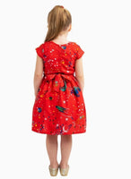 LL Vintage Style Peter Pan Collar Dresses Galaxy Red